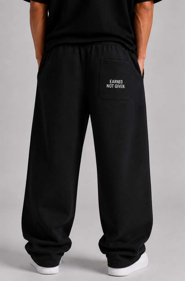 Oversized Sweatpants Black
