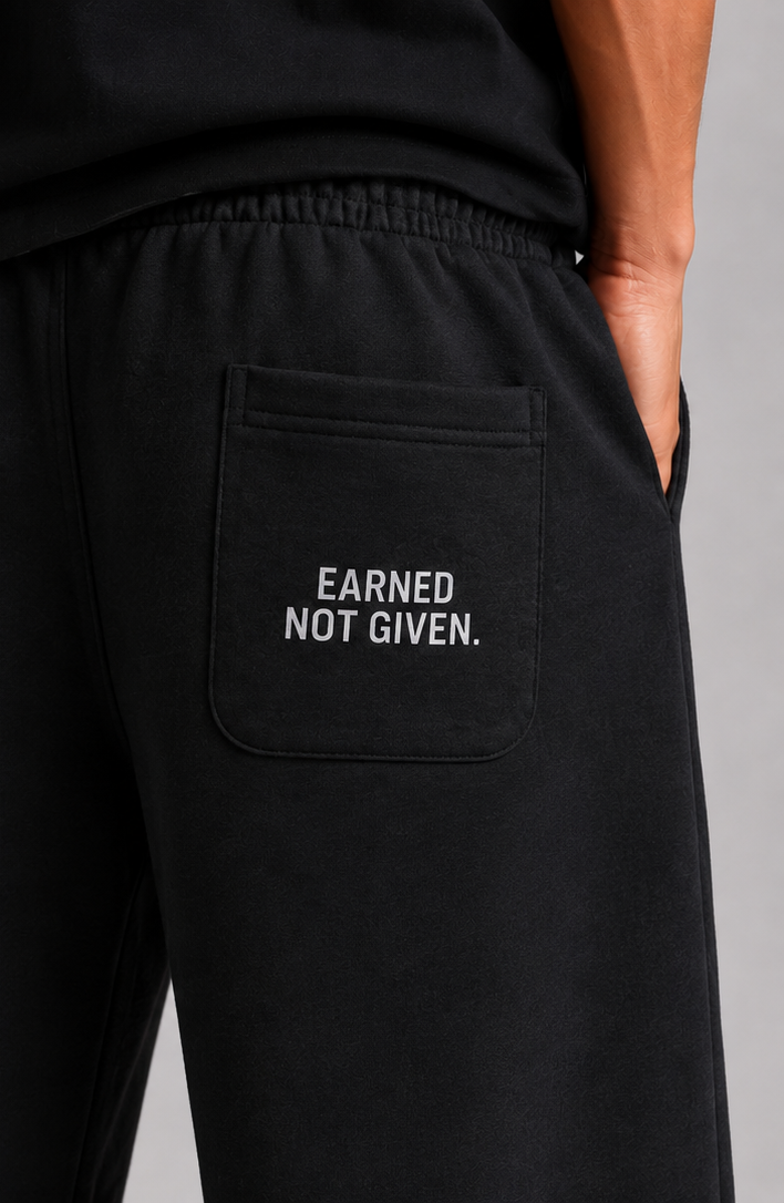 Oversized Sweatpants Black