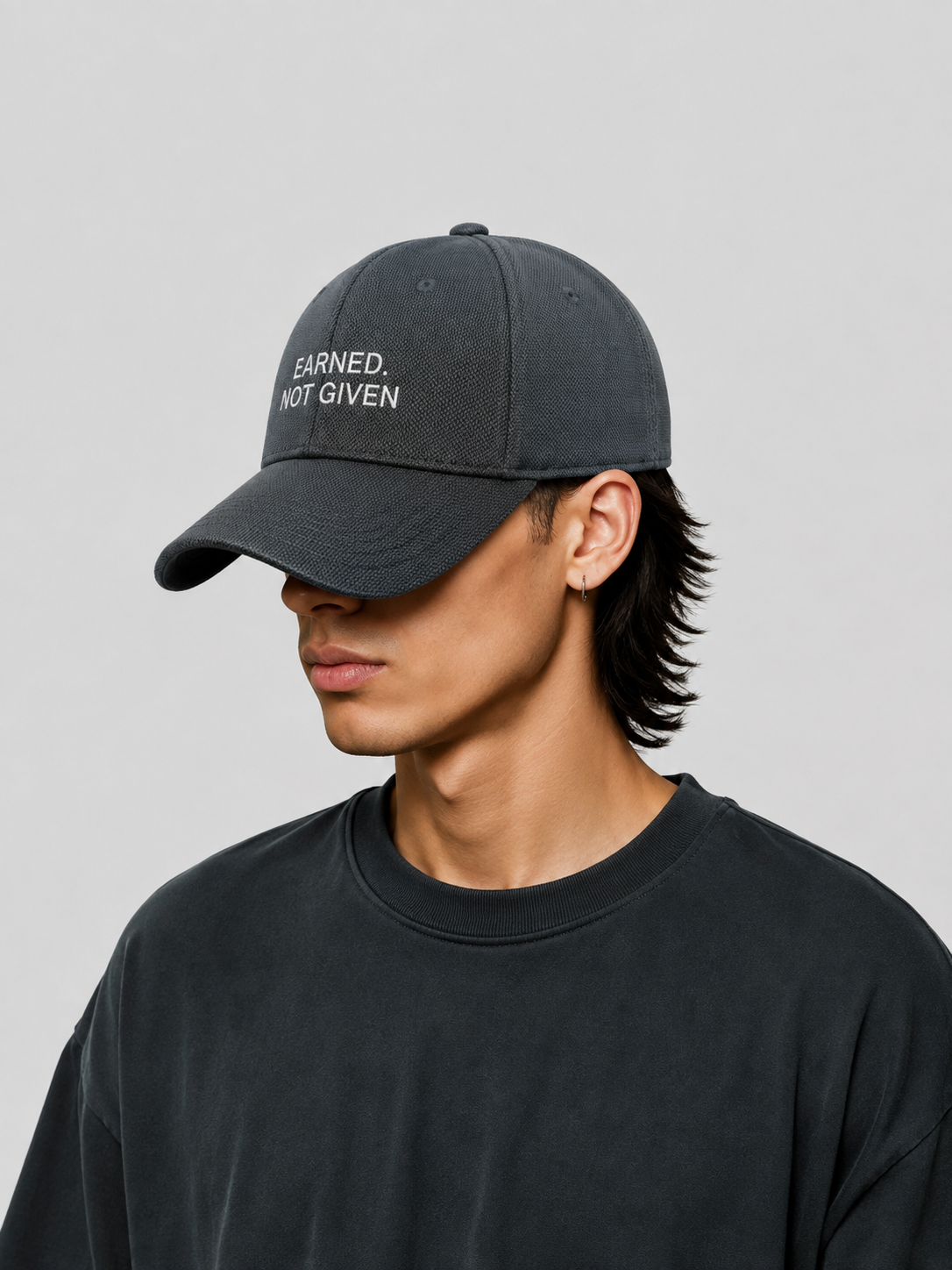 Grey cap