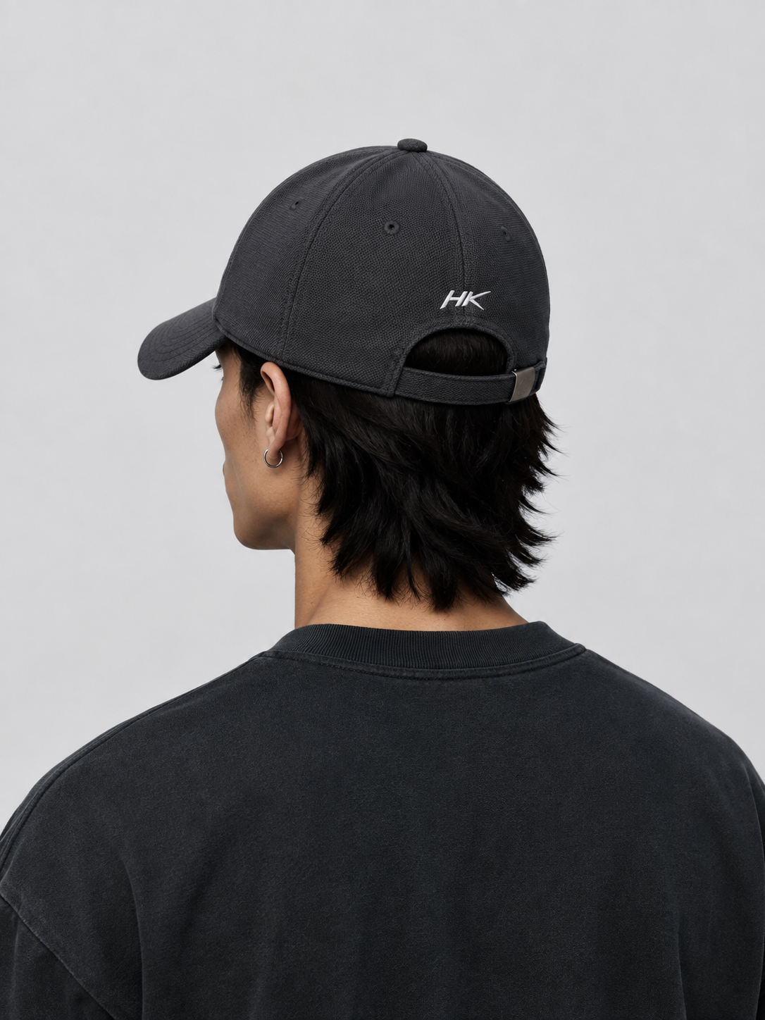 Grey cap